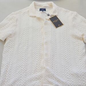 Women's White Button Down Shirt